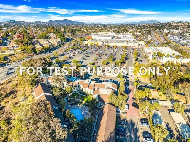 Demo/Test Data 6333 College Grove Way Unit 2208, San Diego, Ca 92115