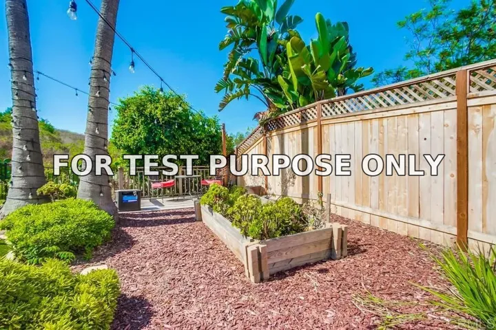 Demo/Test Data 803 Palo Alto Court, San Marcos, Ca 92069