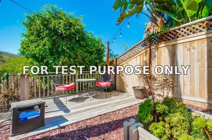 Demo/Test Data 803 Palo Alto Court, San Marcos, Ca 92069