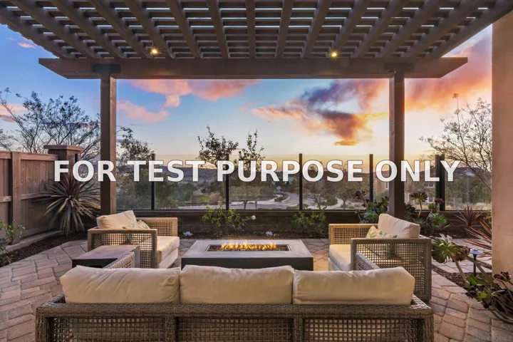 Demo/Test Data 15823 Lesar Pl, San Diego, Ca 92127