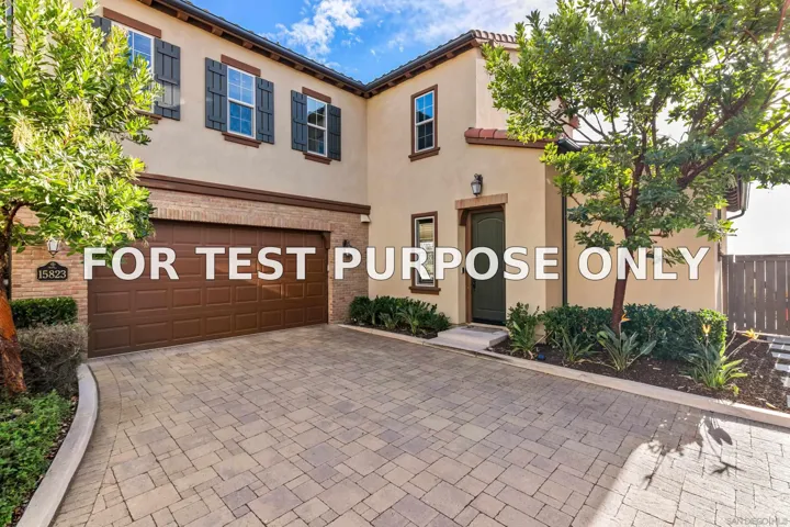 Demo/Test Data 15823 Lesar Pl, San Diego, Ca 92127