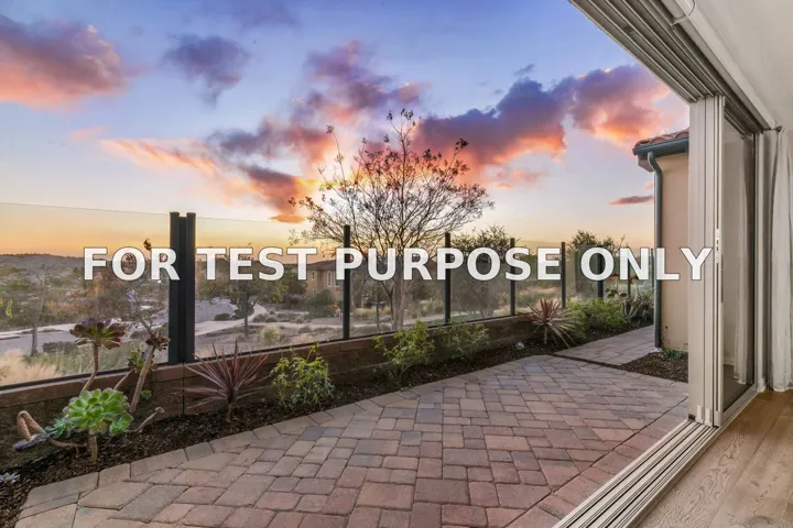 Demo/Test Data 15823 Lesar Pl, San Diego, Ca 92127