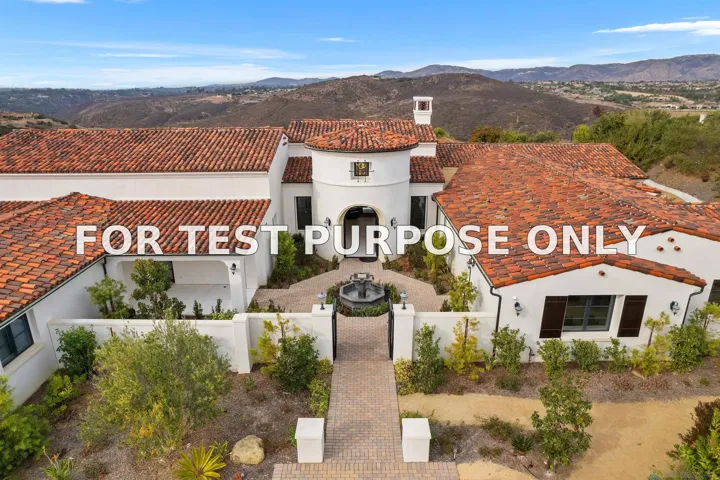 Demo/Test Data 8128 Run Of The Knolls, San Diego, Ca 92127
