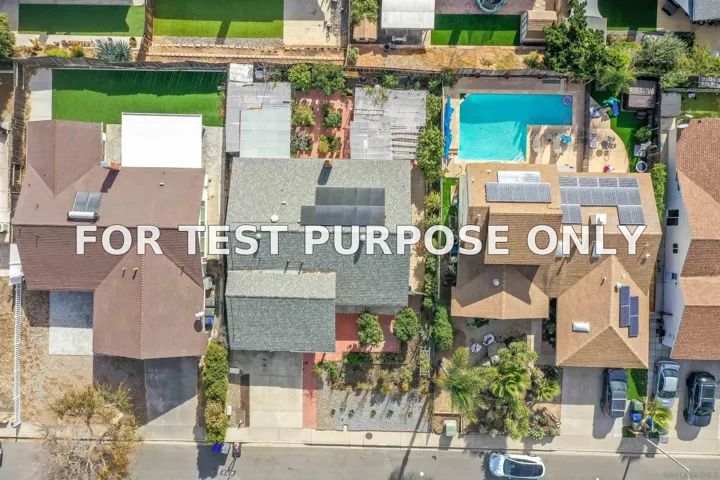 Demo/Test Data 14513 Mirando St, Poway, Ca 92064