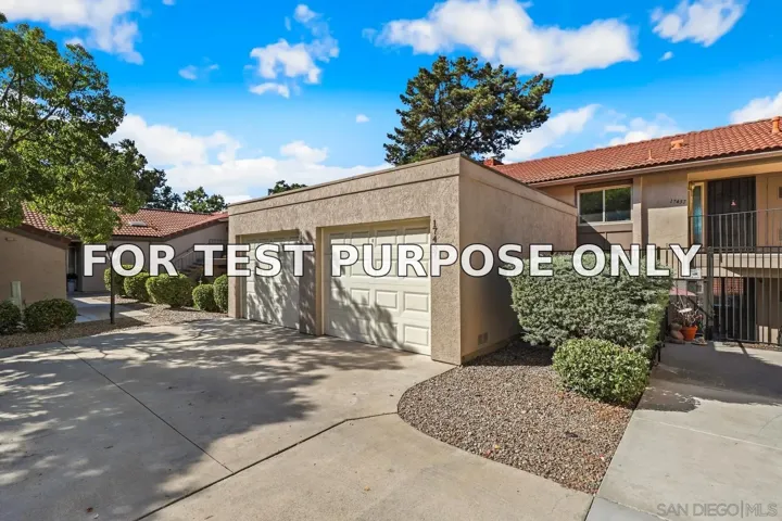 Demo/Test Data 17439 Plaza Otonal, San Diego, Ca 92128