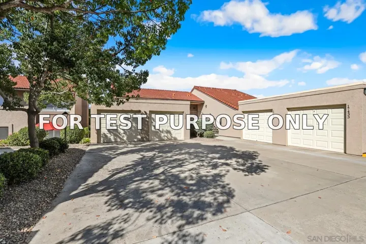 Demo/Test Data 17439 Plaza Otonal, San Diego, Ca 92128
