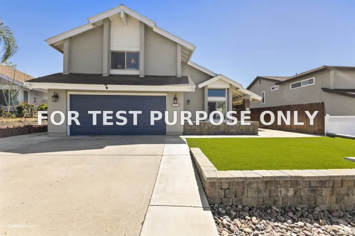Demo/Test Data 13075 Old West Ave, San Diego, Ca 92129