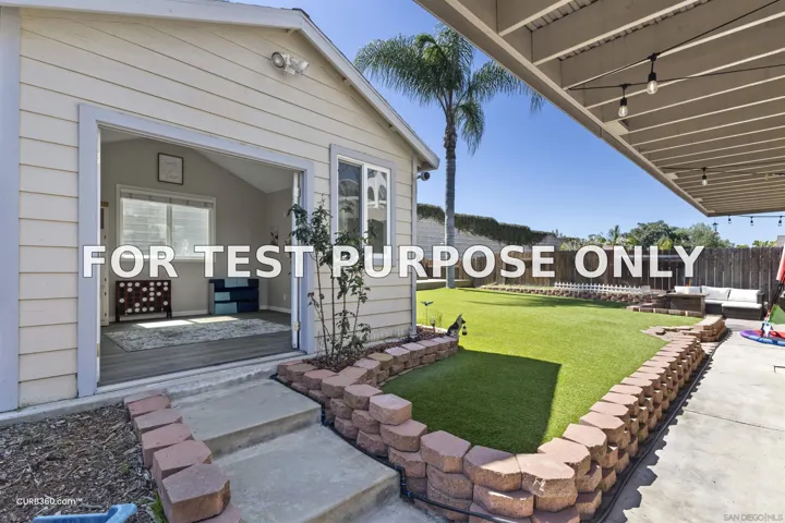 Demo/Test Data 13075 Old West Ave, San Diego, Ca 92129