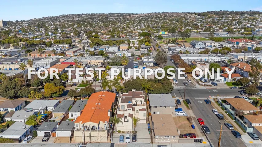 Demo/Test Data 1369 Hornblend, San Diego, Ca 92109