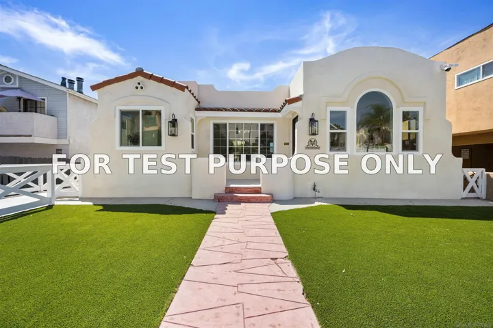 Demo/Test Data 3770 Villa Terrace, San Diego, Ca 92104