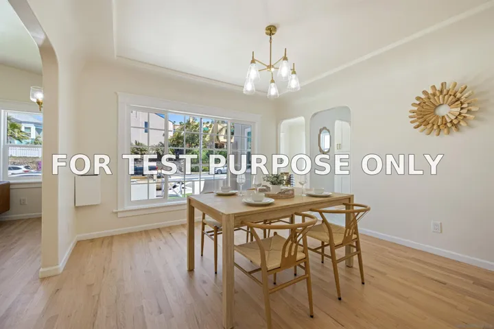 Demo/Test Data 3770 Villa Terrace, San Diego, Ca 92104