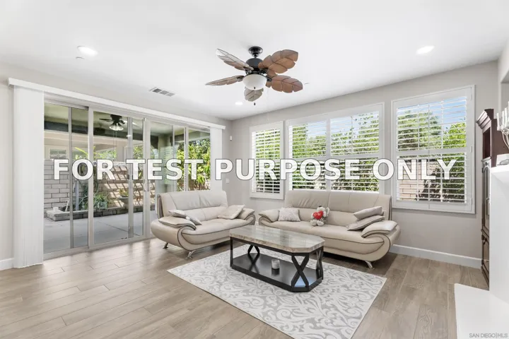 Demo/Test Data 6744 Monterra Trail, San Diego, Ca 92130