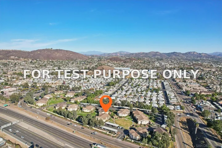Demo/Test Data 1423 Graves Ave Unit 272, El Cajon, Ca 92021