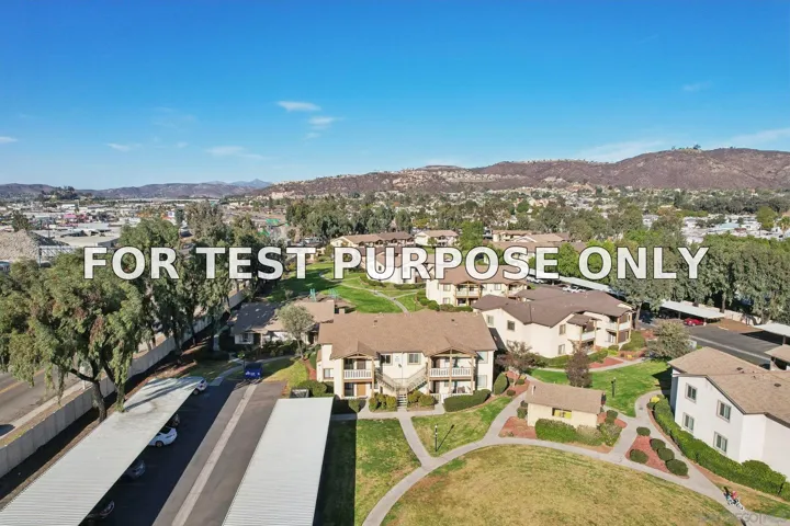 Demo/Test Data 1423 Graves Ave Unit 272, El Cajon, Ca 92021