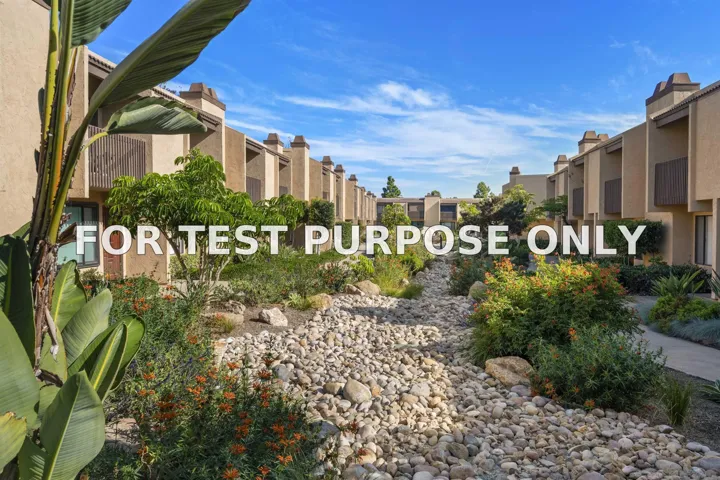 Demo/Test Data 9415 Gold Coast Dr Unit B7, San Diego, Ca 92126