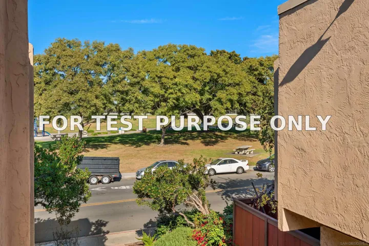 Demo/Test Data 9415 Gold Coast Dr Unit B7, San Diego, Ca 92126