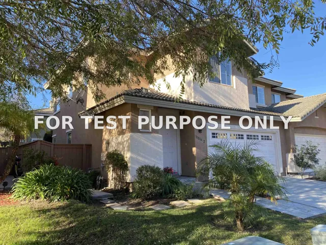 Demo/Test Data 11816 Cypress Canyon Rd Unit 2, San Diego, Ca 92131