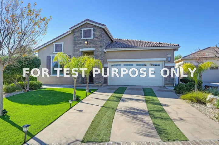 Demo/Test Data 26549 Roseate Cir, Menifee, Ca 92584