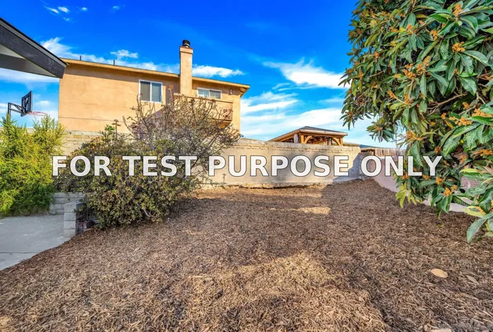 Demo/Test Data 441 Detroit Place, San Diego, Ca 92114