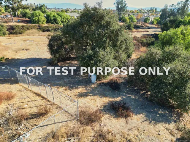 Demo/Test Data 25180 Elliott Unit 1, Wildomar, Ca 92595