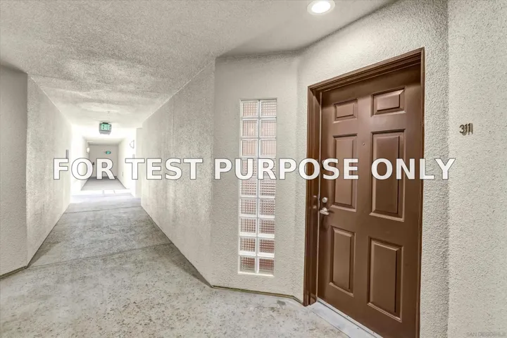 Demo/Test Data 655 Columbia St Unit 311, San Diego, Ca 92101