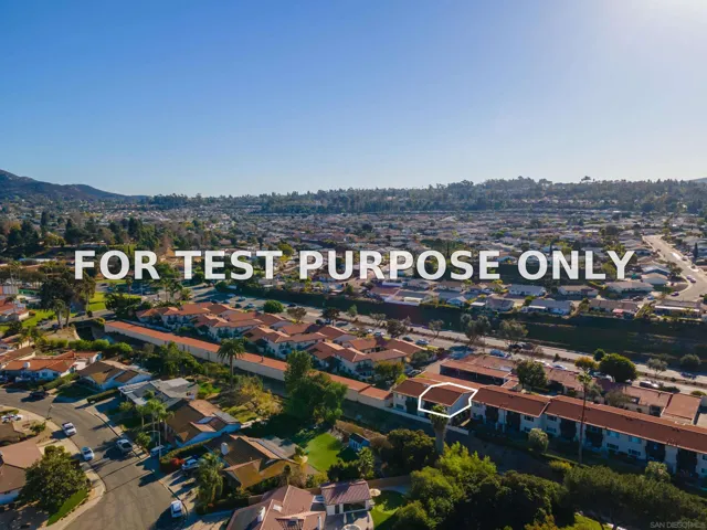 Demo/Test Data 12188 Rancho Bernardo Rd Unit B, San Diego, Ca 92128