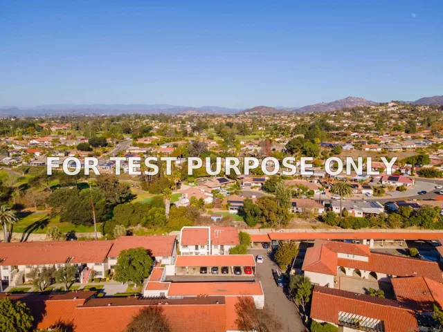Demo/Test Data 12188 Rancho Bernardo Rd Unit B, San Diego, Ca 92128