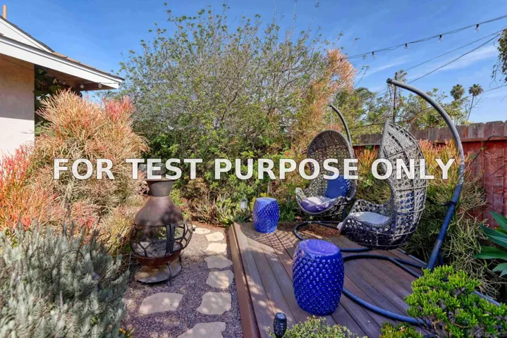 Demo/Test Data 4490 Appleton, San Diego, Ca 92117