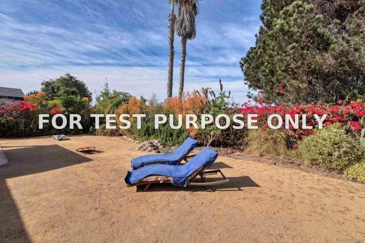 Demo/Test Data 4490 Appleton, San Diego, Ca 92117