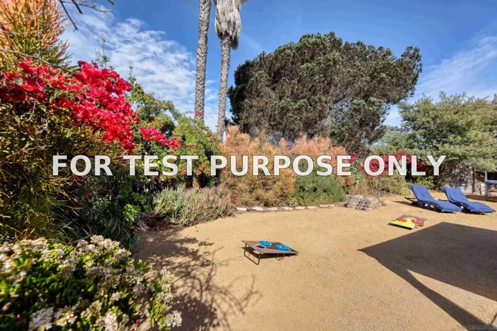 Demo/Test Data 4490 Appleton, San Diego, Ca 92117