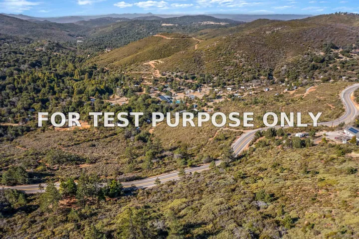 Demo/Test Data 0 Highway 79 Unit 1, Julian, Ca 92036