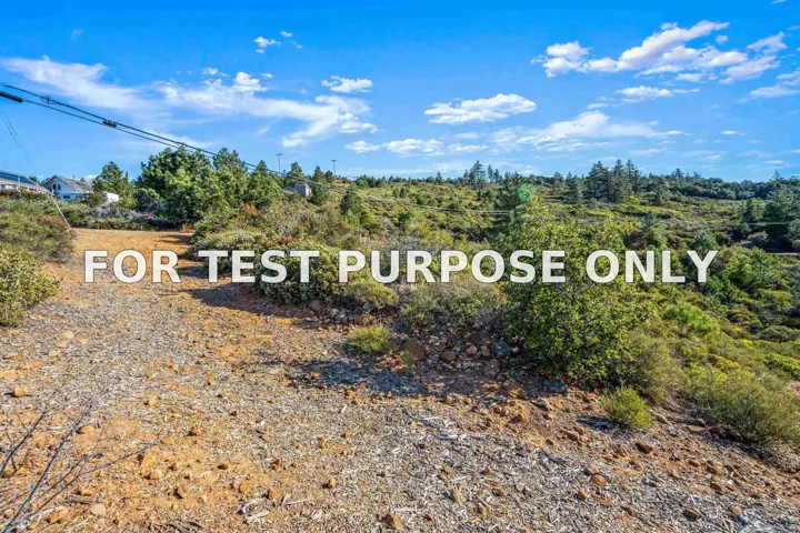 Demo/Test Data 0 Highway 79 Unit 1, Julian, Ca 92036
