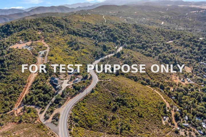 Demo/Test Data 0 Highway 79 Unit 1, Julian, Ca 92036