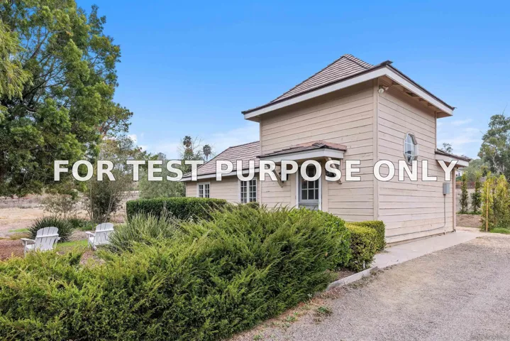 Demo/Test Data 6631 Lago Lindo, Rancho Santa Fe, Ca 92067