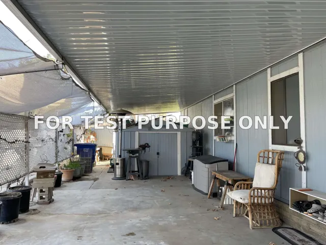 Demo/Test Data 1010 Palm Canyon Dr. Unit 167, Borrego Springs, Ca 92004