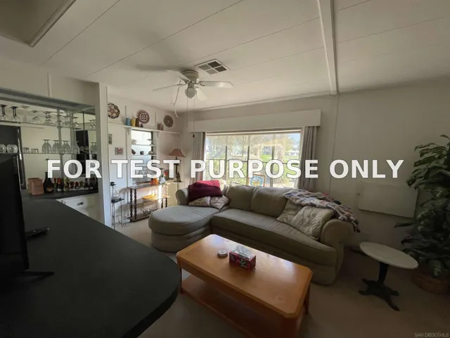 Demo/Test Data 1010 Palm Canyon Dr. Unit 167, Borrego Springs, Ca 92004
