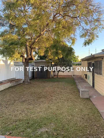 Demo/Test Data 1385 Fourth Avenue, Chula Vista, Ca 91911