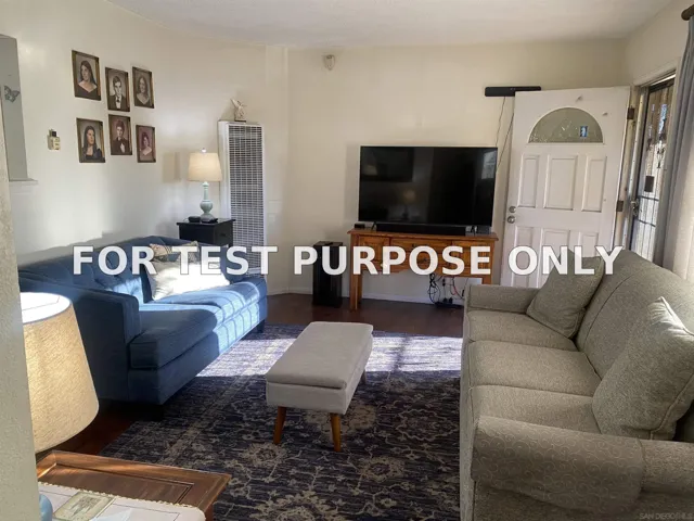 Demo/Test Data 1385 Fourth Avenue, Chula Vista, Ca 91911