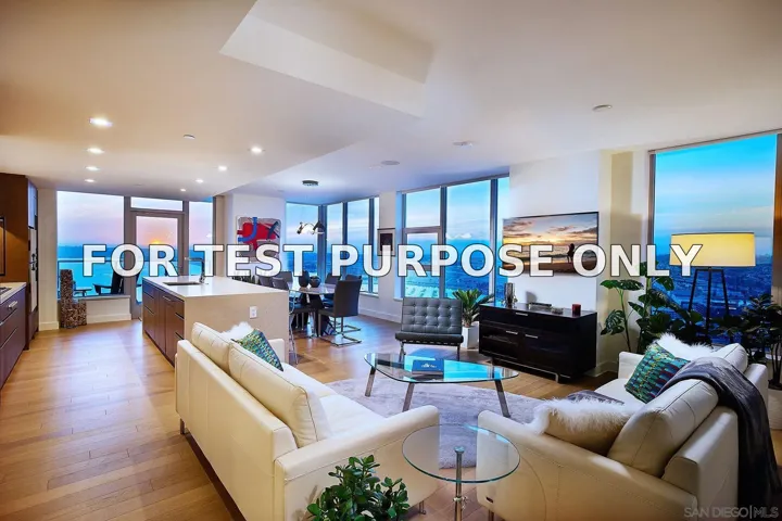 Demo/Test Data 1388 Kettner Blvd Unit 3501, San Diego, Ca 92101