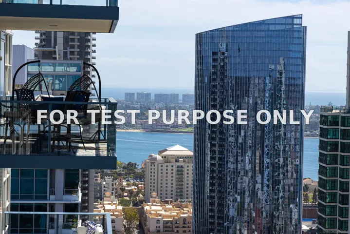 Demo/Test Data 1388 Kettner Blvd Unit 3501, San Diego, Ca 92101
