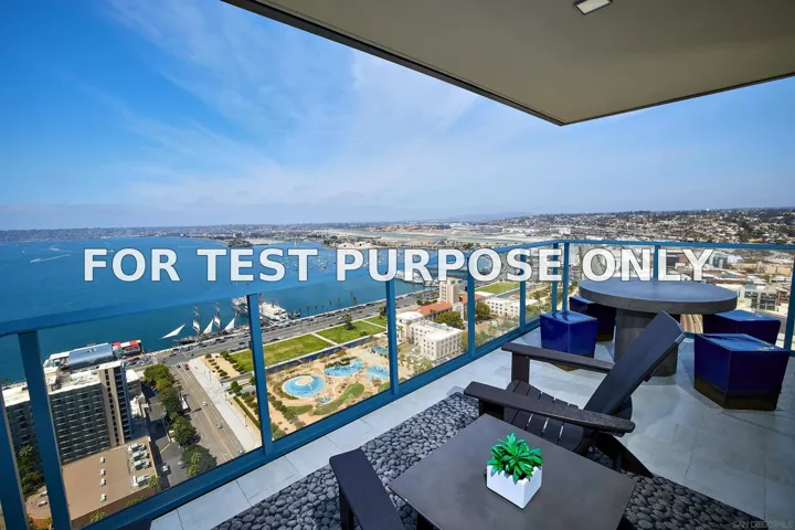 Demo/Test Data 1388 Kettner Blvd Unit 3501, San Diego, Ca 92101