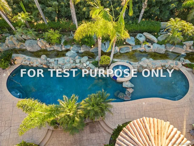 Demo/Test Data 6809 Alydar Corte, Rancho Santa Fe, Ca 92067