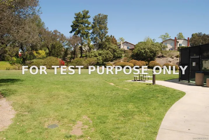 Demo/Test Data 16071 Sun Summit Pt, San Diego, Ca 92127