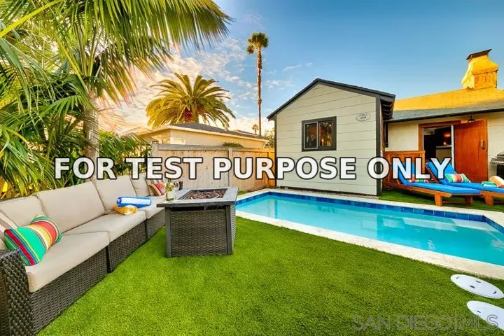 Demo/Test Data 370 Nautilus, La Jolla, Ca 92037
