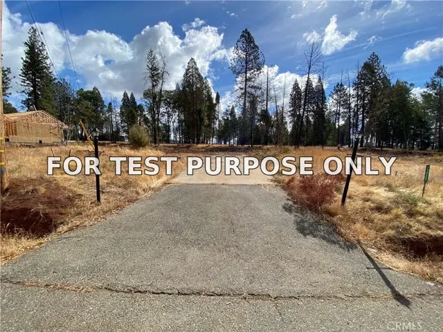 Demo/Test Data 13800 W Park, Magalia, Ca 95954