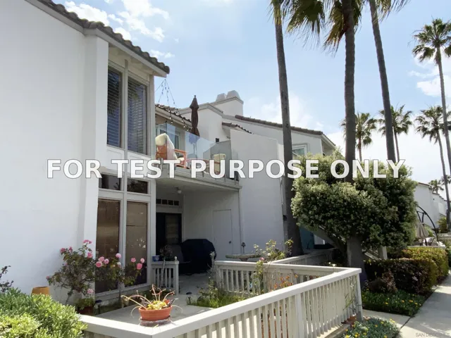Demo/Test Data 98 Kingston Ct W, Coronado, Ca 92118