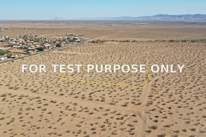 Demo/Test Data 0 29 Palms Unit 9, Twentynine Palms, Ca 92277