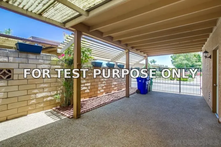Demo/Test Data 4493 Ibis Way, Oceanside, Ca 92057