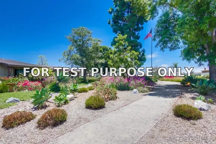Demo/Test Data 4493 Ibis Way, Oceanside, Ca 92057