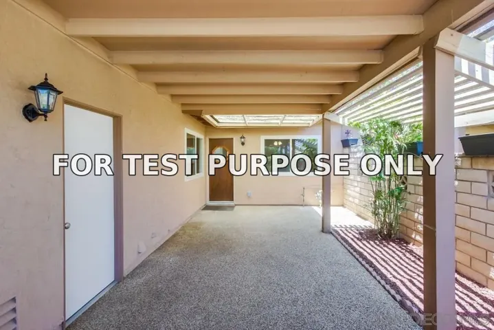 Demo/Test Data 4493 Ibis Way, Oceanside, Ca 92057